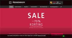 Desktop Screenshot of keukenmaxx.nl